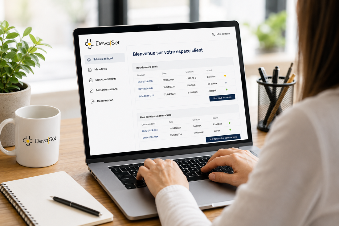Compte client : une expérience intuitive et personnalisée