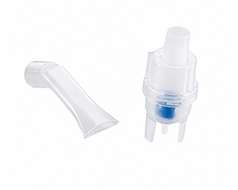 Medication container + Microlife mouth piece, NEB200-400