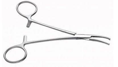 Pince Leriche courbe 15 cm