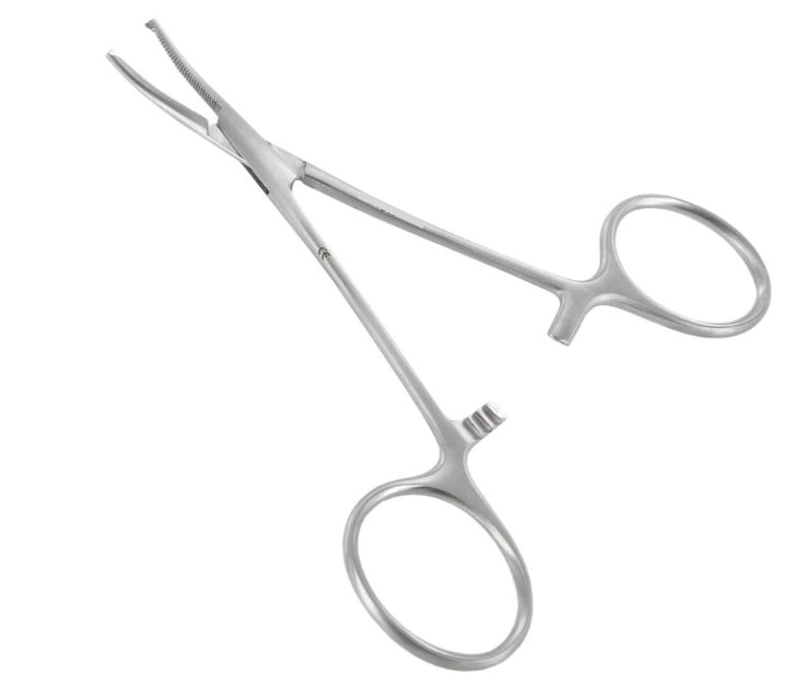 Pince Halstead courbe 13 cm