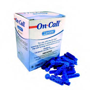 Lancettes stériles On Call, 30G