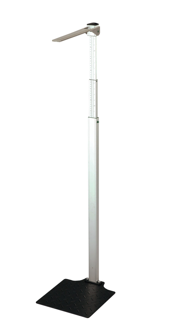 Toise Adulte Aluminium avec socle 85-210 cm
